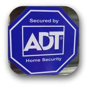 adt security systems, adt stickers